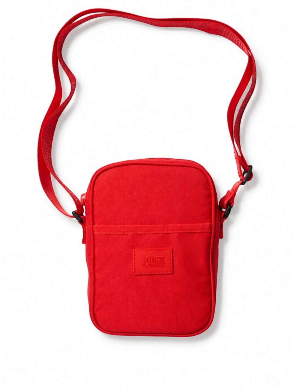 Victorias Secret PINK Red Crossbody Bag Mini Shoulder Purse Adjustable Strap